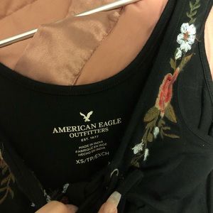 American eagle floral bodysuit